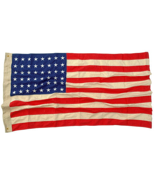 Mil-Tec Bandiera USA 48 stelle wwii vintage in cotone ricamato 90x150 cm