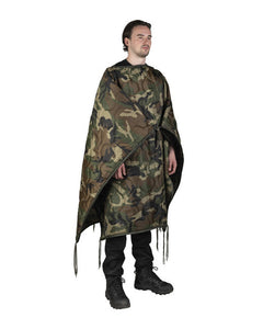 Mil-Tec fodera per poncho 210 x 150 cm, terra di bosco