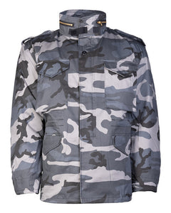 Mil-Tec US M65 giacca invernale, camo scuro