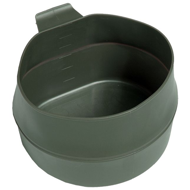 Mil-Tec tazza pieghevole, oliva 200ml