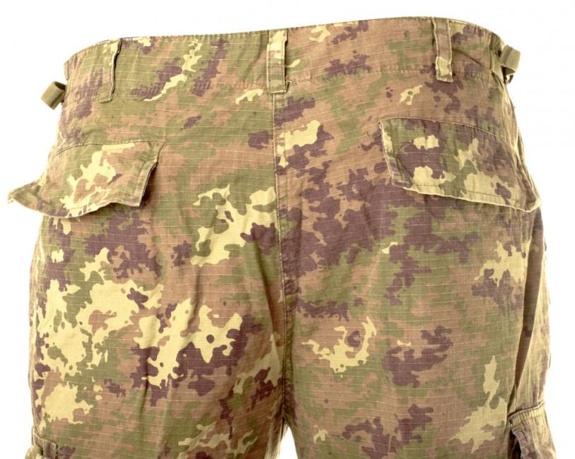 Mil-Tec Rip-Stop Shorts, Prewash Vegetato