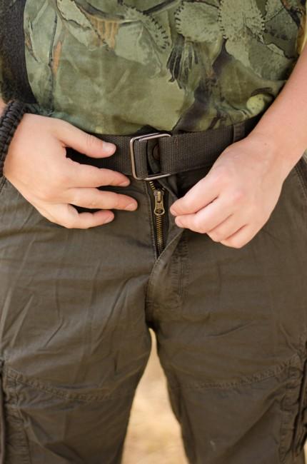 Mil-Tec Vintage pantaloncini Prewash, nero