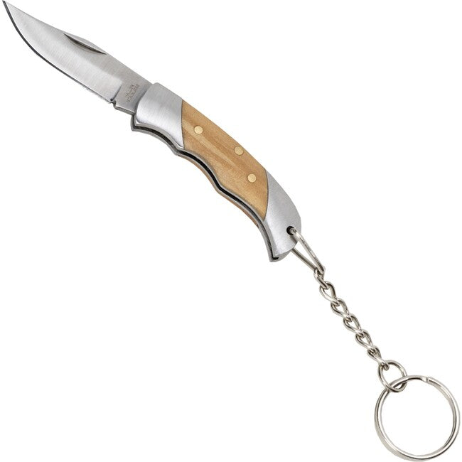 Haller Mini coltello tascabile , legno d'ulivo
