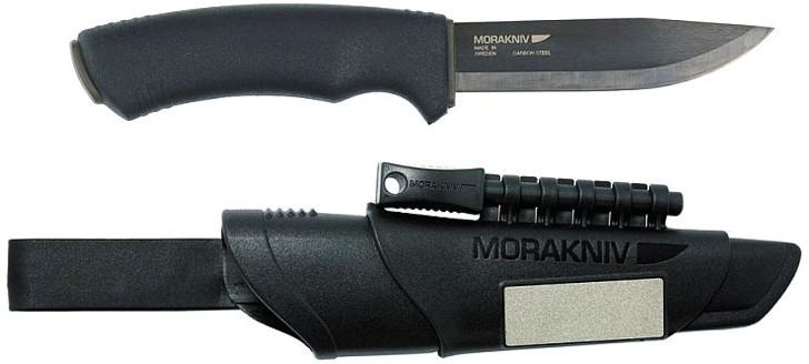 Mora of Sweden Bushcraft Survival coltello, nero