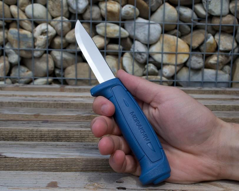Mora of Sweden Basic 546 coltello, blu