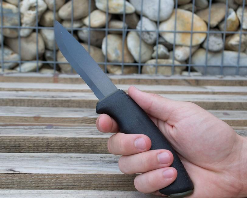 Mora of Sweden Bushcraft SRT, nero