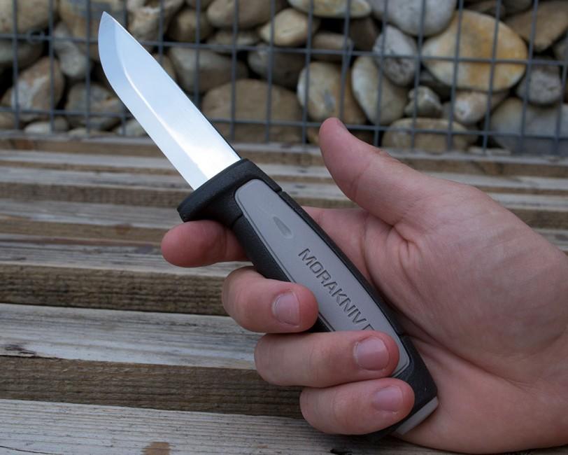 Mora of Sweden Robust Carbon coltello, grigio