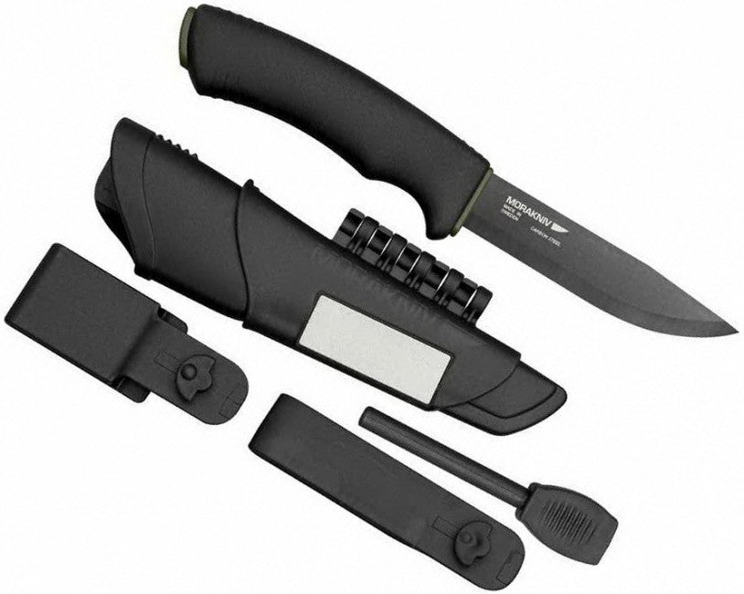 Mora of Sweden Bushcraft Survival coltello, nero