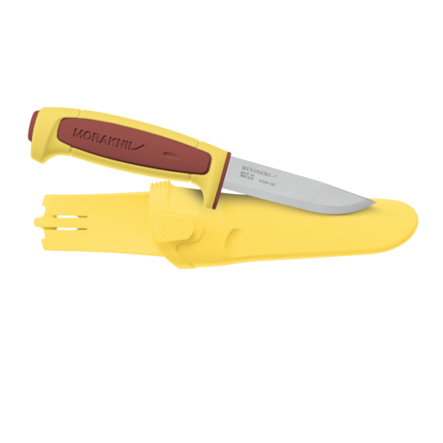 Morakniv Basic 546 coltello edizione limitata 2023 (S), rosso/giallo