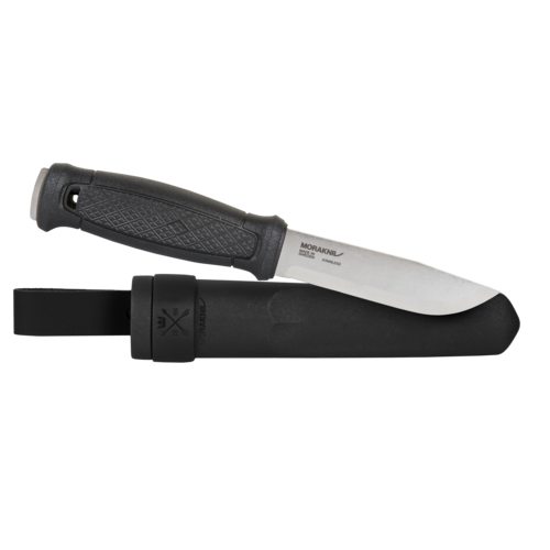 Morakniv Garberg (S) coltello da esterno con fodero in polimero, nero