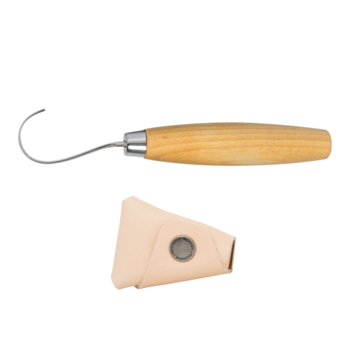 Morakniv 164 coltello da intaglio per mancini, in legno