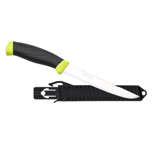 Morakniv Fishing Comfort Scaler 150, nero/lime
