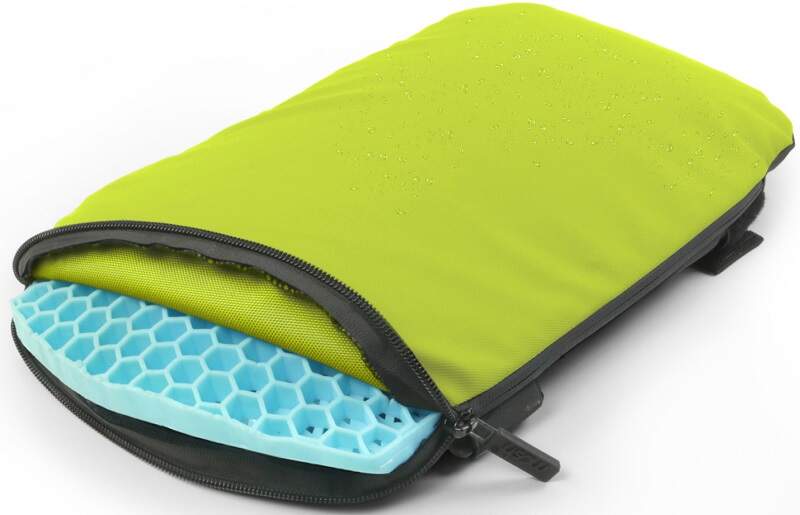 Mosh Kamper cuscino per esterni, lime/nero