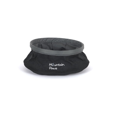 Mountain Paws Ciotola per cani Paws, nero