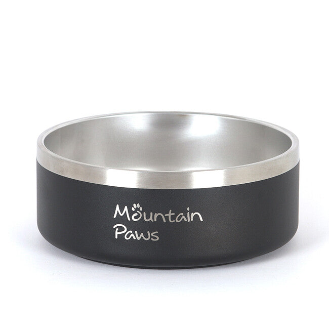 Mountain Paws Ciotola per cani in acciaio inossidabile