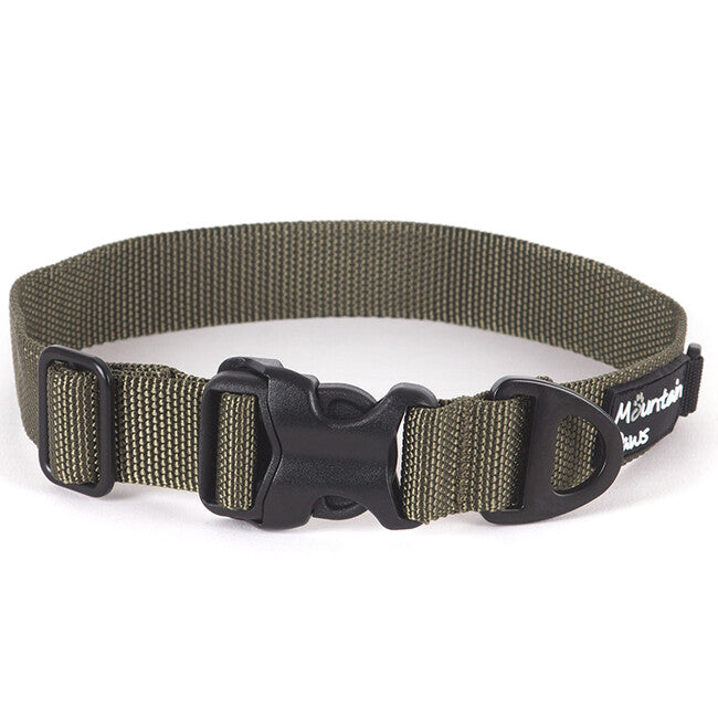 Mountain Paws small collare per cani, oliva