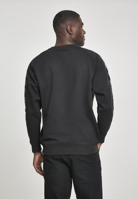 Urban Classics NASA Wormlogo Rocket felpa da uomo, nera