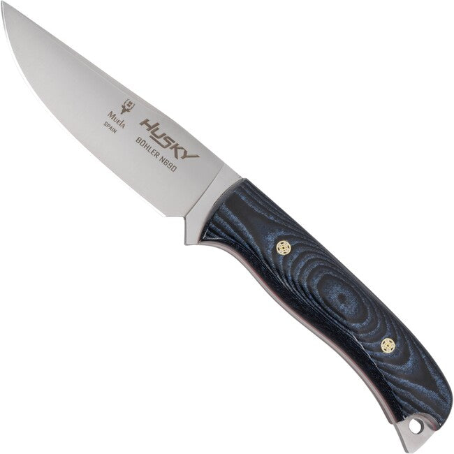Muela Huksy Micarta coltello a lama fissa