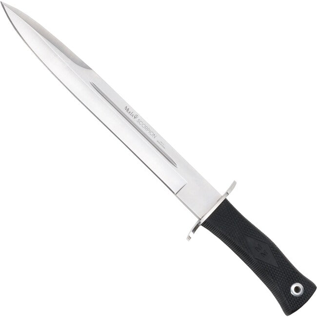 Muela Scorpion coltello a lama fissa nero e acciaio