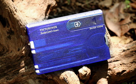 Victorinox SwissCard carta multifunzione 10v1, blu