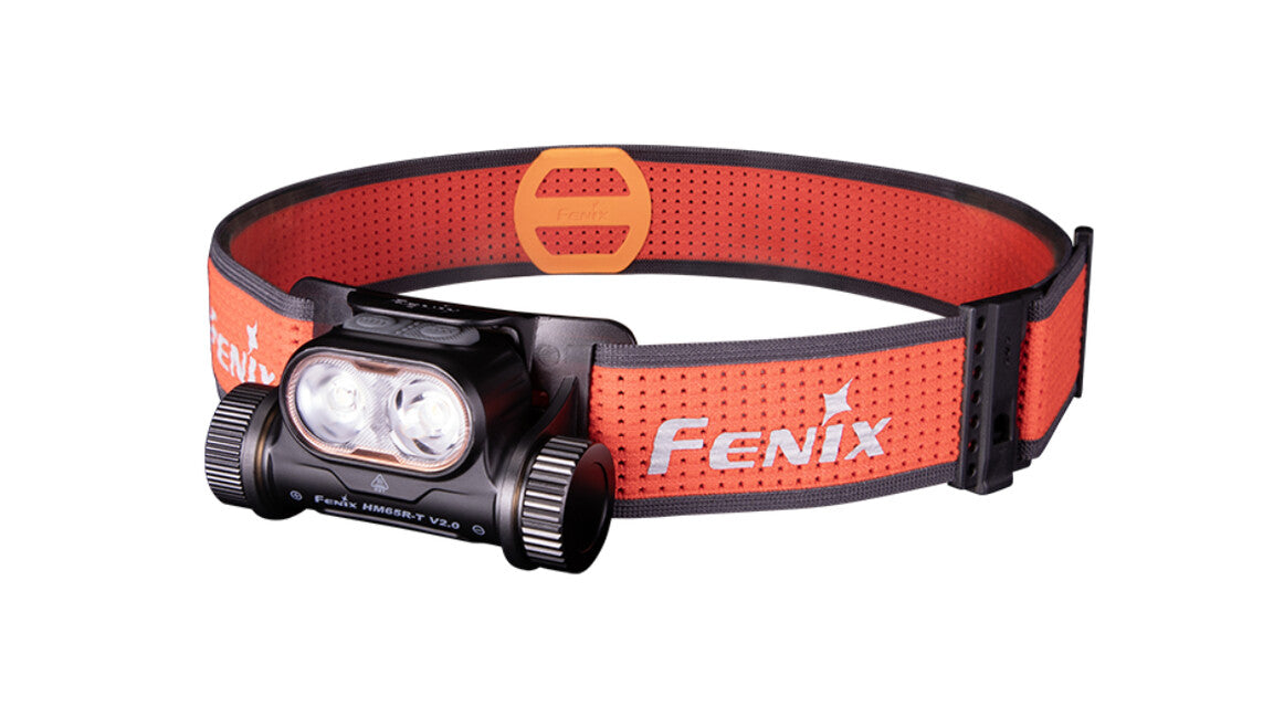 Fenix HM65R-T V2.0 lampada frontale ricaricabile, rosso