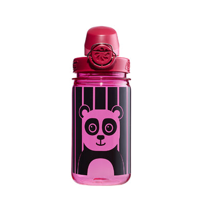 Nalgene Grip-n-Gulp borraccia per bambini 0,35 L, panda rosa