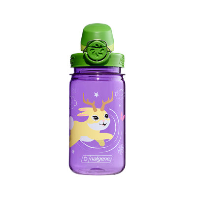 Nalgene Grip-n-Gulp borraccia per bambini 0,35 l , viola jackalope