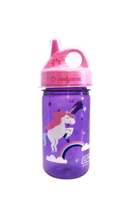 Nalgene Grip-n-Gulp Biberon 0,35 l, viola Unicorno