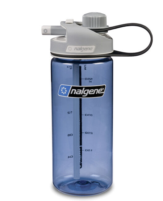 Nalgene Multi Drink Sustain bottiglia per bere 0,6 l, blu