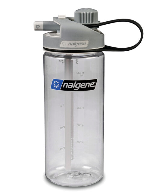 Nalgene Multi Drink Sustain bottiglia da 0,6 l, trasparente