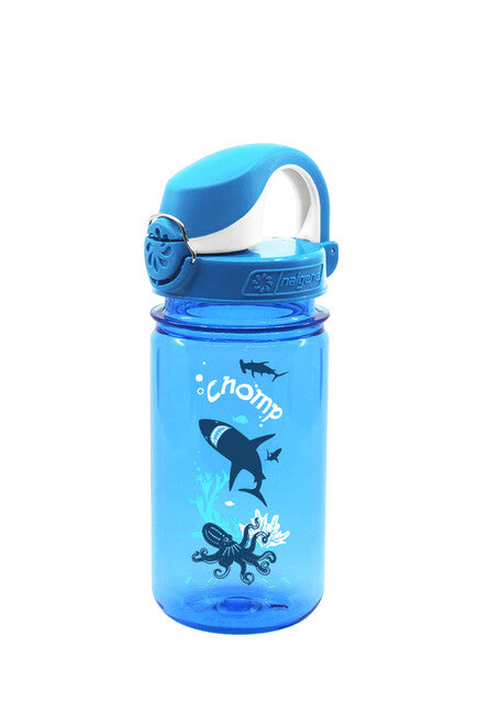 Nalgene OTF Kids sustain bottiglia per bambini 0,35 l, blu chomp