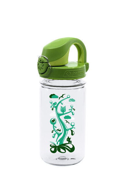 Nalgene OTF Kids biberon 0,35 l, foresta trasparente
