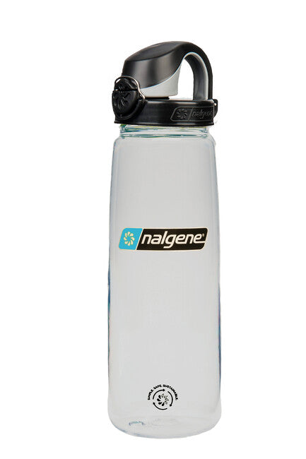 Nalgene OTF sustain borraccia 0,65 l, trasparente/nero