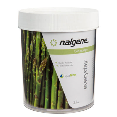 Nalgene Contenitore di stoccaggio 1000 ml, con collo interno o 112 m, bianco