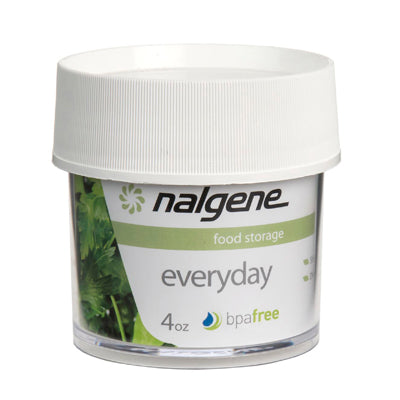 Nalgene Contenitore di stoccaggio 125 ml, con collo interno o 63 mm, bianco