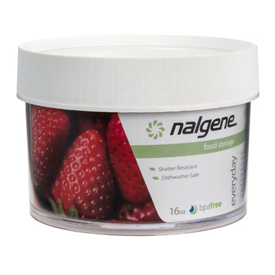Nalgene Contenitore di stoccaggio 500 ml, con collo interno o 112 mm, bianco