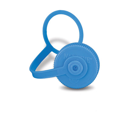 Nalgene Coperchio WM Loop Top per bottiglie da 0,5 l o 53/43 mm, blu