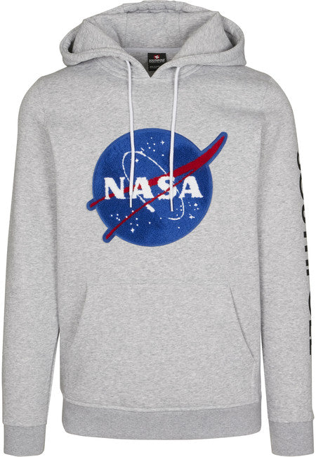 NASA Southpole Insignia Logo felpa con cappuccio da uomo, grigia