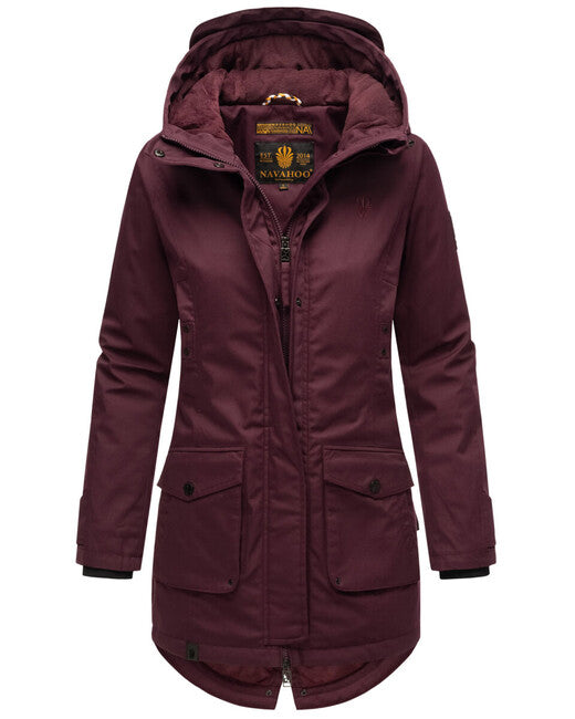 Navahoo Brinjaa giacca softshell transitoria da donna, vino