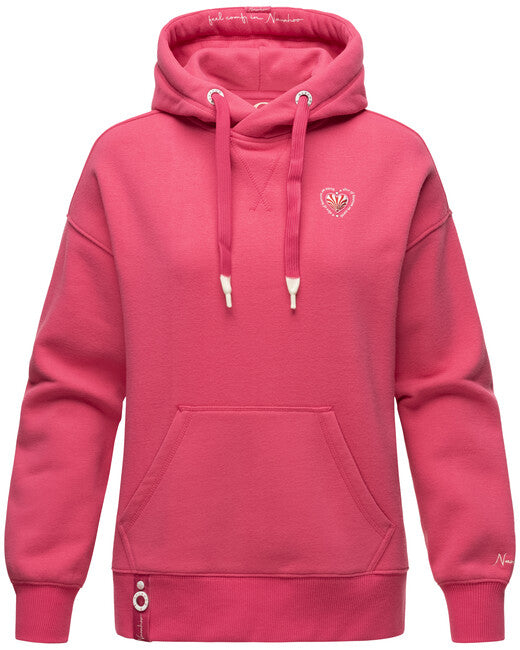 Navahoo Goldfee felpa con cappuccio da donna, rosa