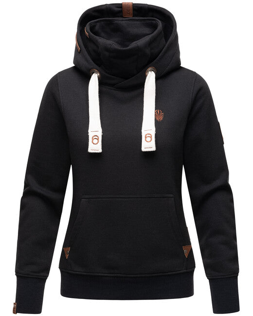 Navahoo Raniaa felpa con cappuccio da donna, navy