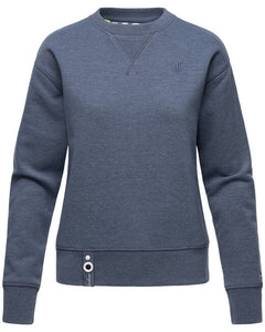Navahoo Zuckerschnecke women's hoodie, Dusty blue mel.