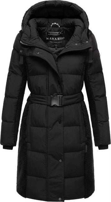 Navahoo Funkelteddy14 giacca invernale da donna, nera