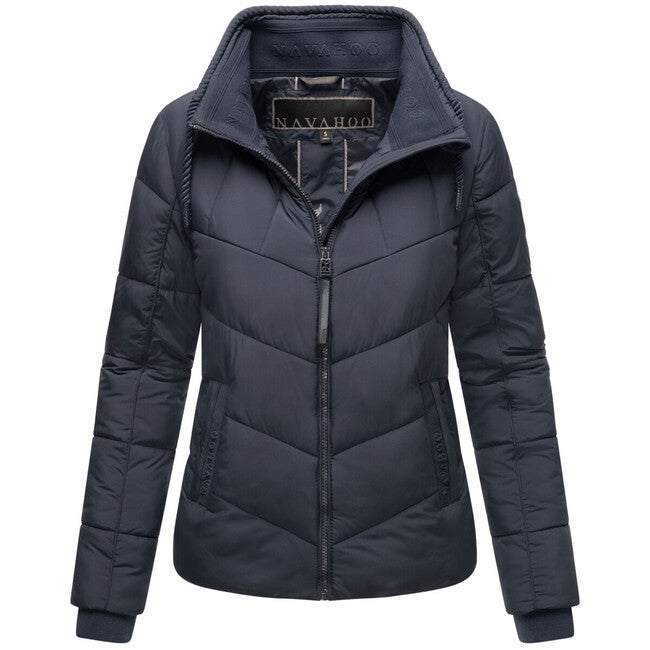 Navahoo Liebesfee giacca invernale da donna, blu navy