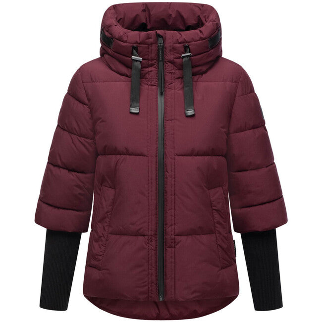 Navahoo Lotusherz XIV giacca invernale da donna, vino