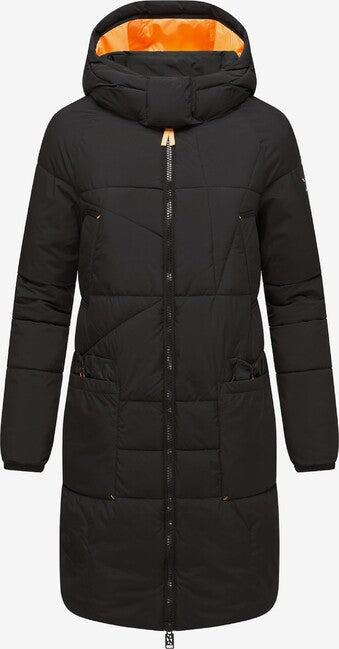 Navahoo Bliblablubb giacca invernale da donna con cappuccio, nera