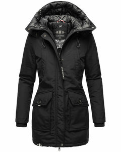 Navahoo Blizzardstorm giacca invernale con cappuccio da donna, nero