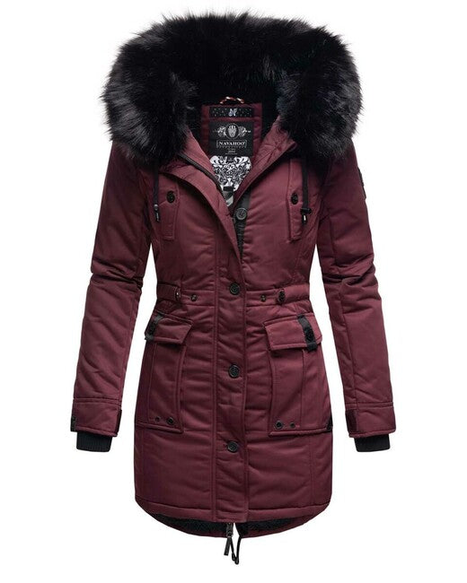 Navahoo Luluna Princess giacca invernale da donna con cappuccio, vino