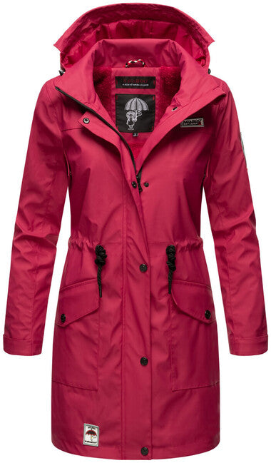 Navahoo Deike giacca invernale da donna con cappuccio, fucsia