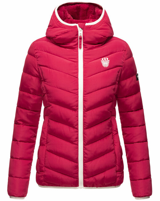 Navahoo ELVA giacca invernale da donna con cappuccio, fucsia
